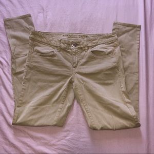 American Eagle Outfitters Khaki Jegging Size 6